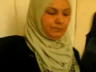 Arabic hijabi lady