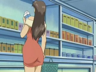 Fantasi karakter manga tentang bercinta seorang gadis yang seksi