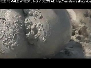 Girls wrestling in eradicate affect soot