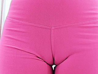 Surprising Synod Teen Chunky ASS Yoga Pants CAMELTOE Gaping Pussy