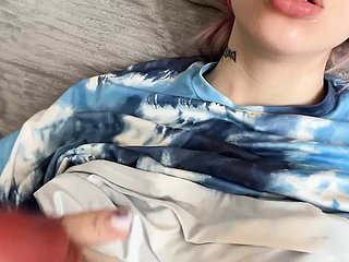 Chunky DILDO dominant weed pussy