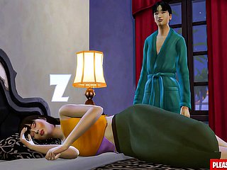 personify Lady Fucks Korean Mom Anal With the addition of Vaginal  Korean Mom With the addition of Lady Shacking up