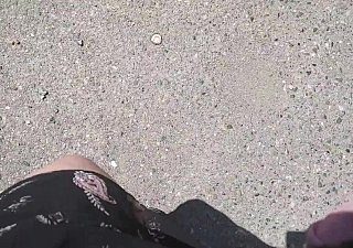 Nicoletta can't hold about and pisses on your light all over a nurture shared - First-rate upskirt live through