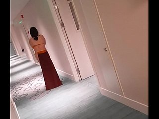 Beijing Dom: esclavos chinos caminando en el hotel