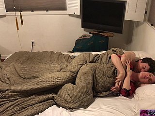 Stepmom shares bed around stepson - Erin Electra
